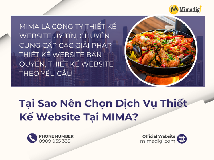 Why Choose Website Design Services At MIMA? at mima
