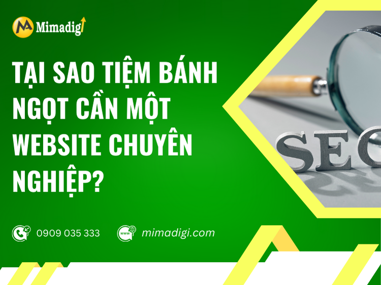 Why Does a Bakery Need a Professional Website? at mima