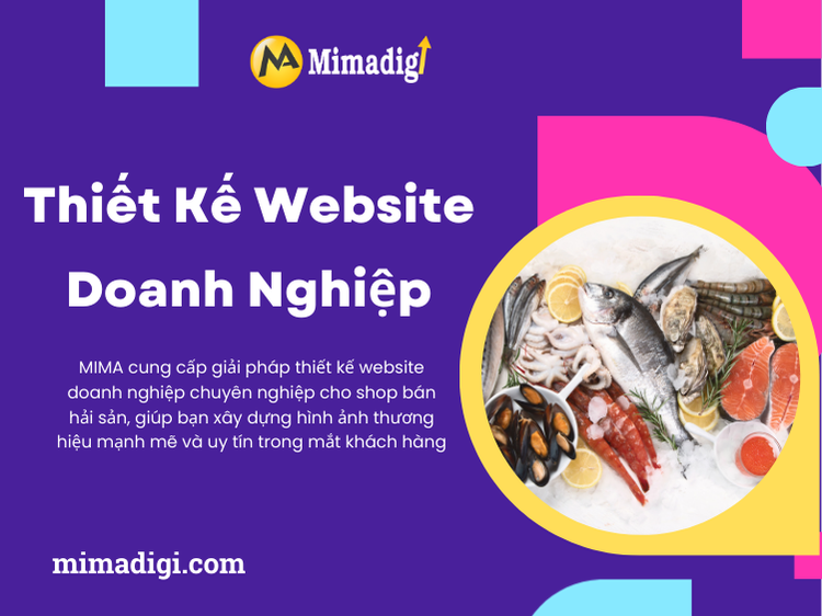 Business Website Design at mima