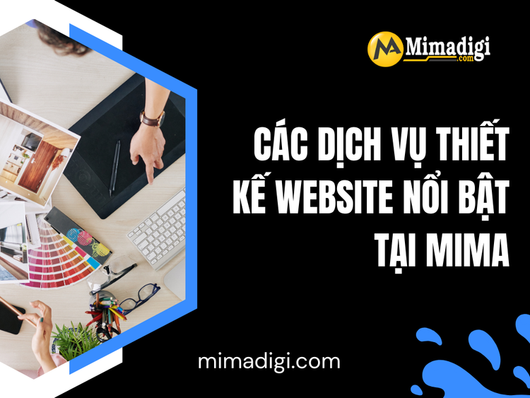 Featured Website Design Services at MIMA