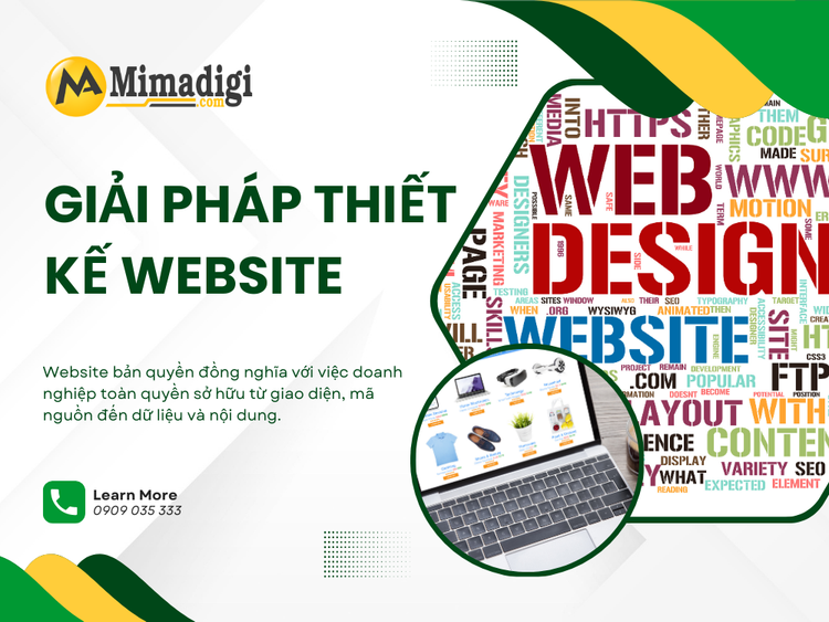 MIMA Digi's Website Design Solution for Vuon Lai