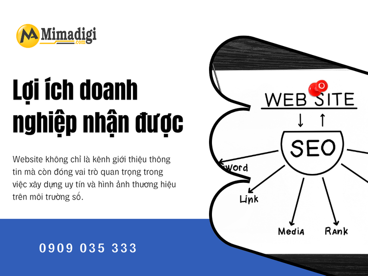 Lợi ích doanh nghiệp nhận được khi đầu tư website bài bản