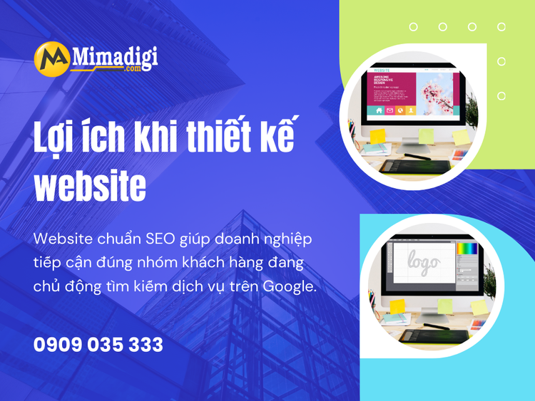 Benefits of Phu Dinh Website Design at MIMA Digi