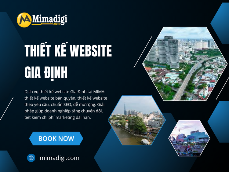 Professional Gia Dinh Website Design