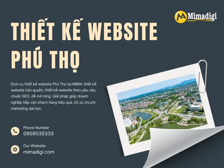 Thiết Kế Website Phú Thọ – Giải Pháp Chuyển Đổi Số Bền Vững Cho Doanh Nghiệp Địa Phương