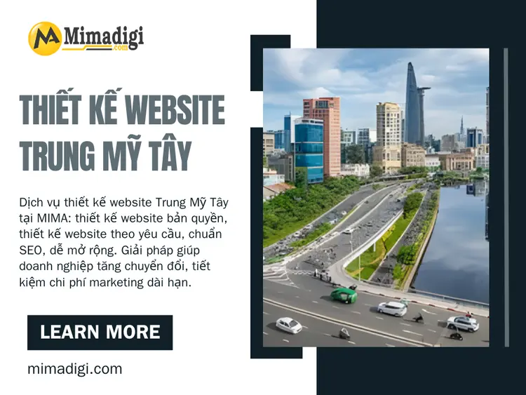 Trung My Tay Website Design – Effective Digitalization Solution for Businesses