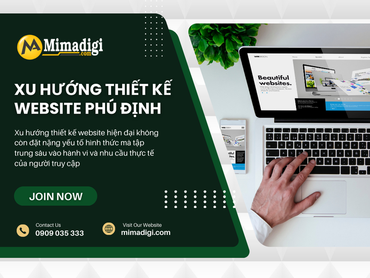 Current Phu Dinh Website Design Trends