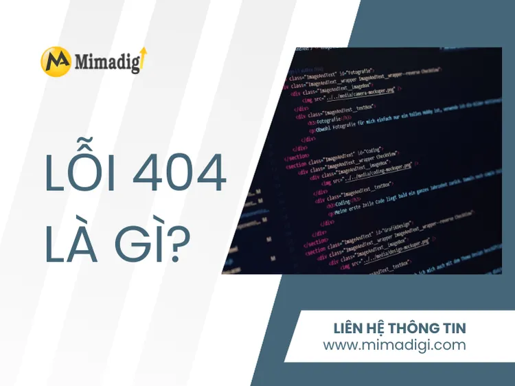 Lỗi 404 là gì? tại mima