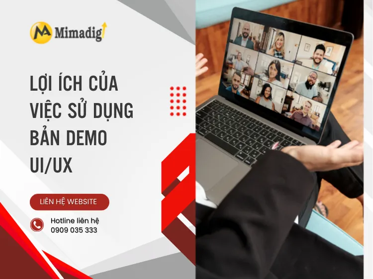 Lợi ích của việc sử dụng bản demo UI/UX tại mima
