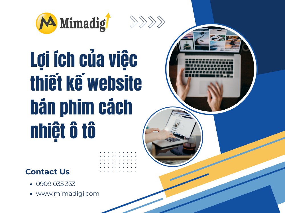 Lợi ích của việc thiết kế website bán phim cách nhiệt ô tô tại mima