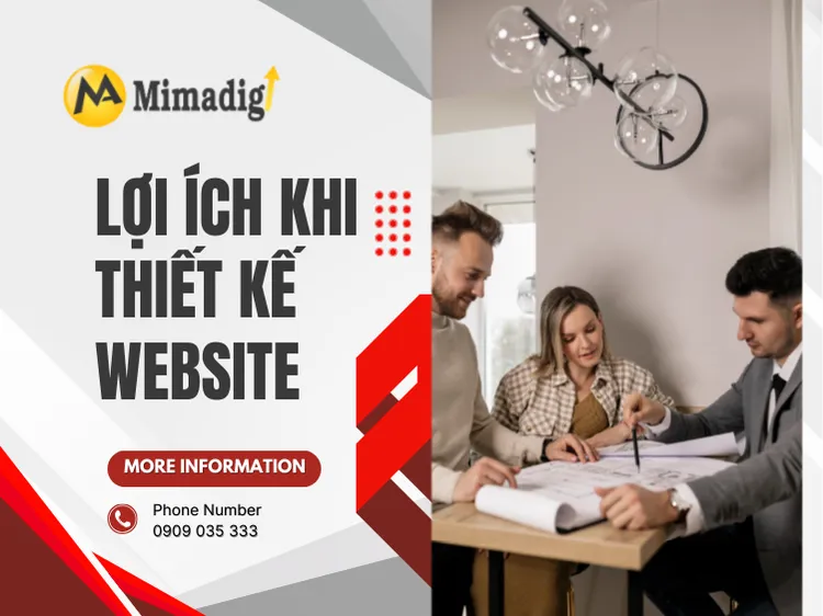 Lợi ích khi thiết kế website công ty bất động sản tại MIMA