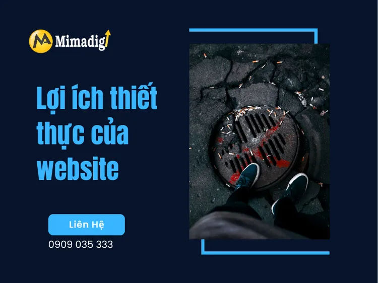 Lợi ích thiết thực của website cho đơn vị nạo vét hố ga tại mima
