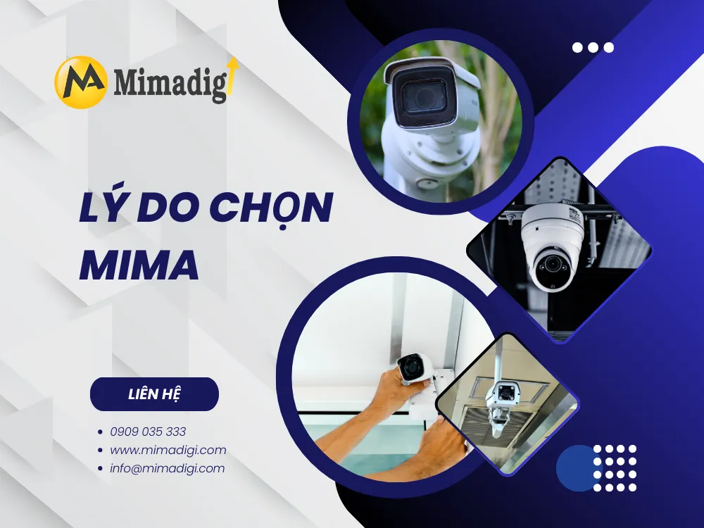 Lý do chọn MIMA để thiết kế website dịch vụ bảo vệ tại mima