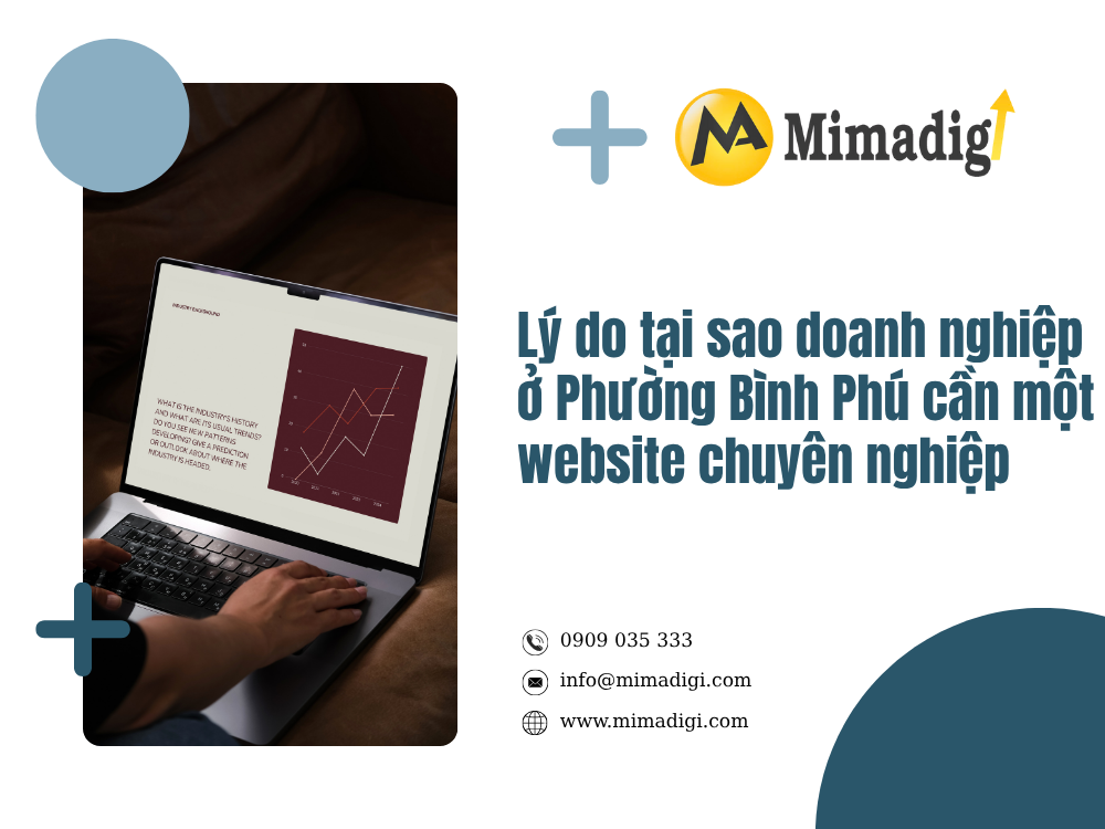 Lý do tại sao doanh nghiệp ở Phường Bình Phú cần một website chuyên nghiệp tại mima