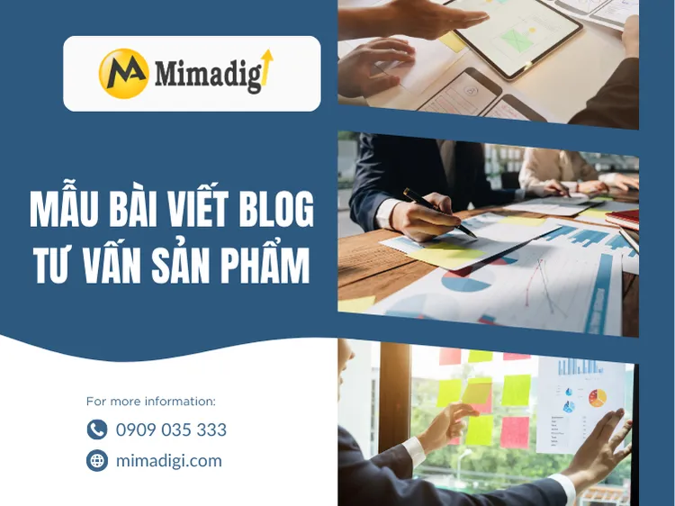 Mẫu bài viết blog tư vấn sản phẩm: “Làm sao chọn dịch vụ viết content hiệu quả mà không bị lừa?” tại mima