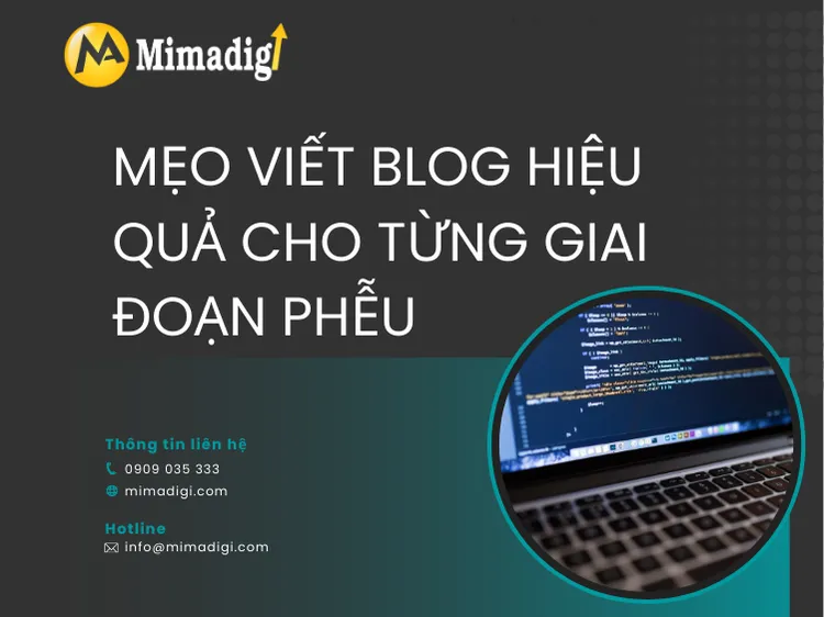 Mẹo Viết Blog Hiệu Quả Cho Từng Giai Đoạn Phễu tại mima