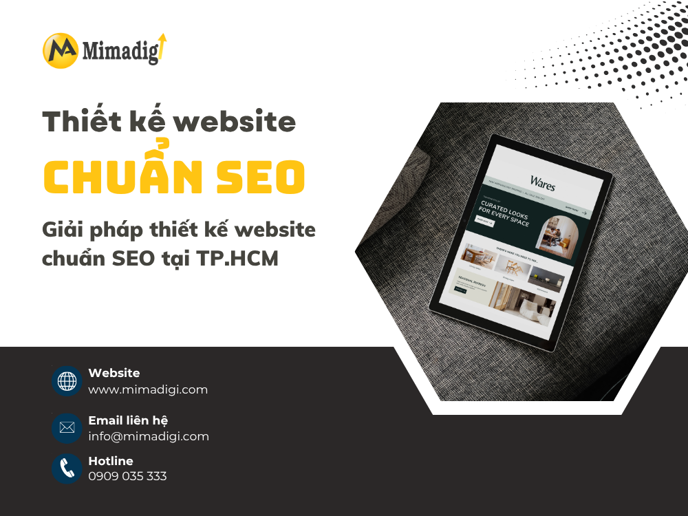 MIMA là gì? Giải pháp thiết kế website chuẩn SEO tại TP.HCM tại mimadigi