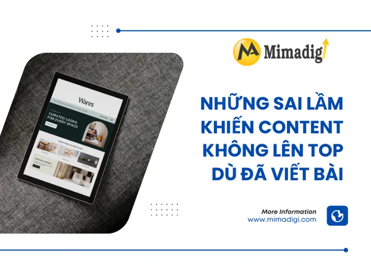 Mistakes That Prevent Content From Ranking Even After Writing Articles at mima