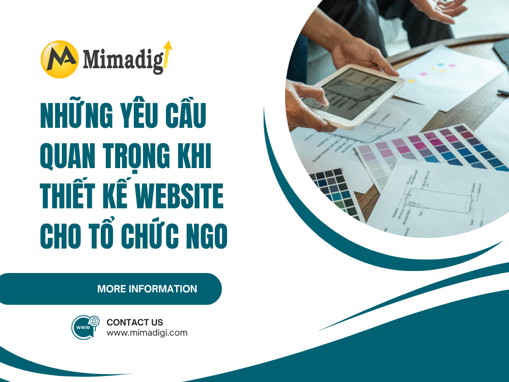Những Yêu Cầu Quan Trọng Khi Thiết Kế Website Cho Tổ Chức NGO tại mima