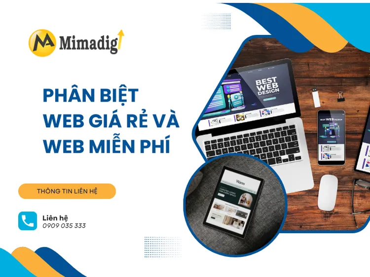 Differentiating Between Cheap and Free Websites — Which Solution Should Businesses Choose? at mima