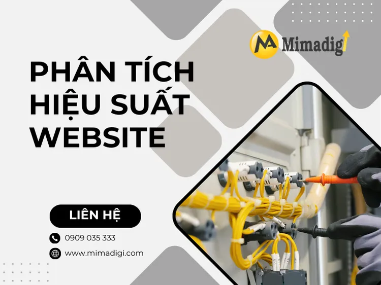 Phân Tích Hiệu Suất Website Bán Thiết Bị Điện Công Nghiệp tại mima