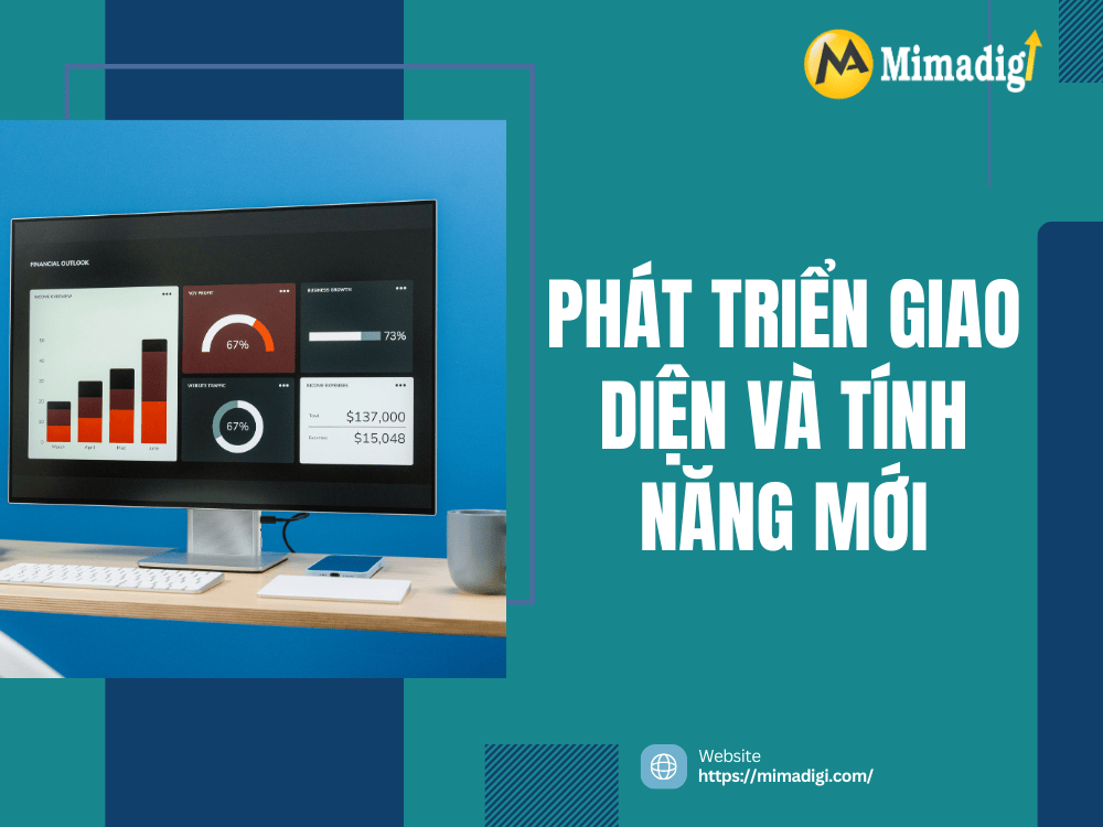 Phát triển giao diện và tính năng mới tại MIMA