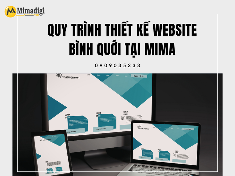 Binh Quoi Website Design Process at MIMA