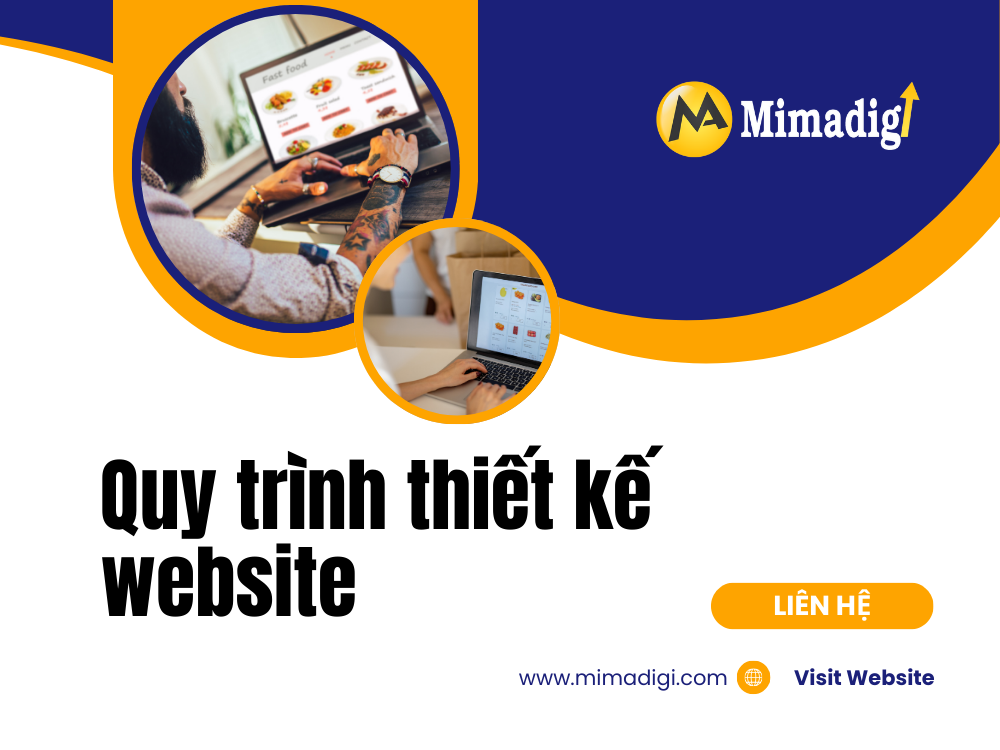 Quy trình thiết kế website bán thiết bị đo lường điện tử tại MIMA 