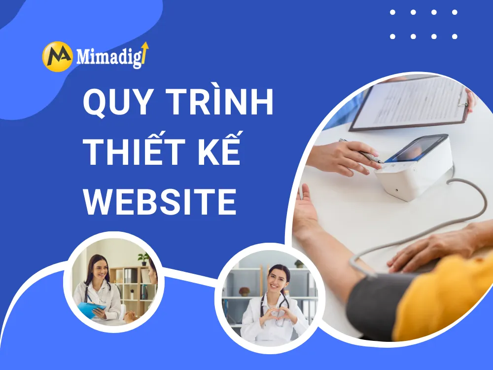 Quy trình thiết kế website chăm sóc sức khỏe tại nhà tại MIMA
