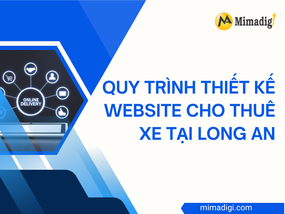Our Process for Car Rental Website Design in Long An at mimadigi