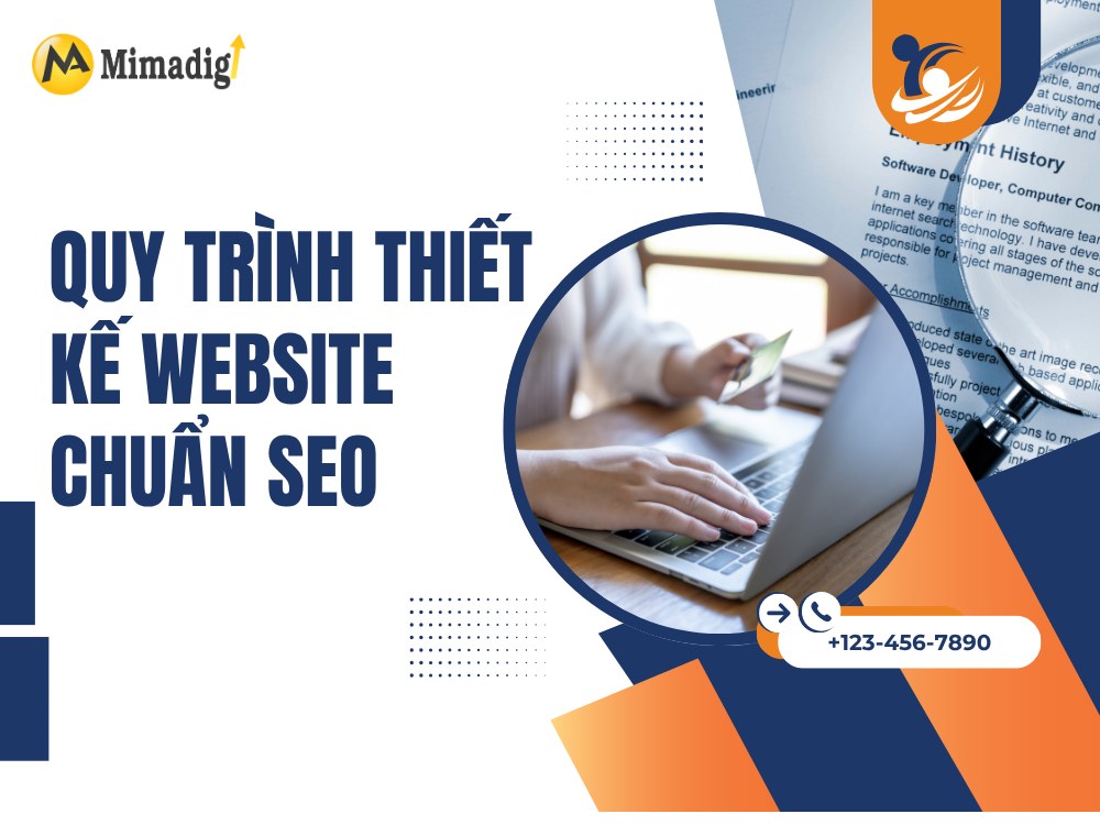 Quy trình thiết kế website chuẩn seo tại mima