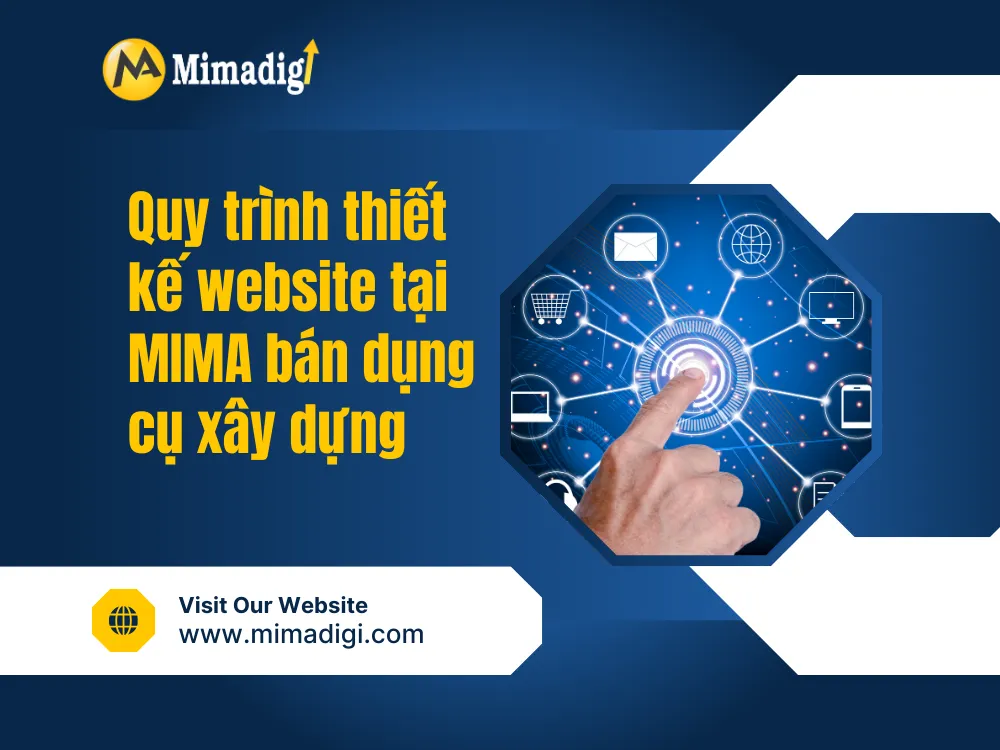 Quy trình thiết kế website tại MIMA