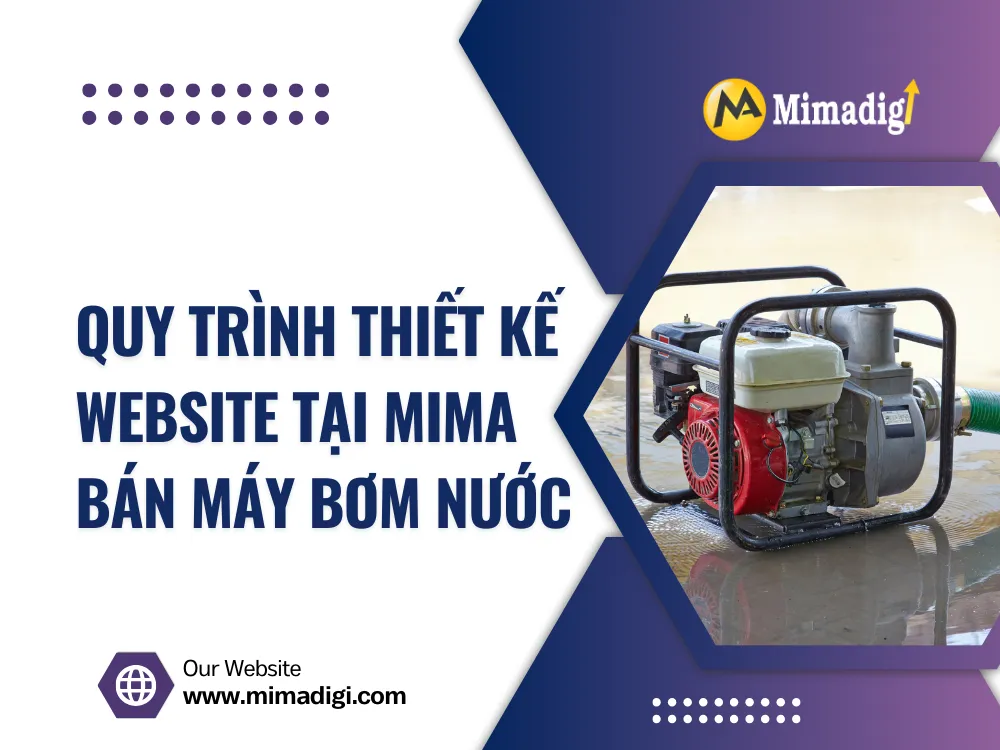Quy trình thiết kế website tại MIMA 