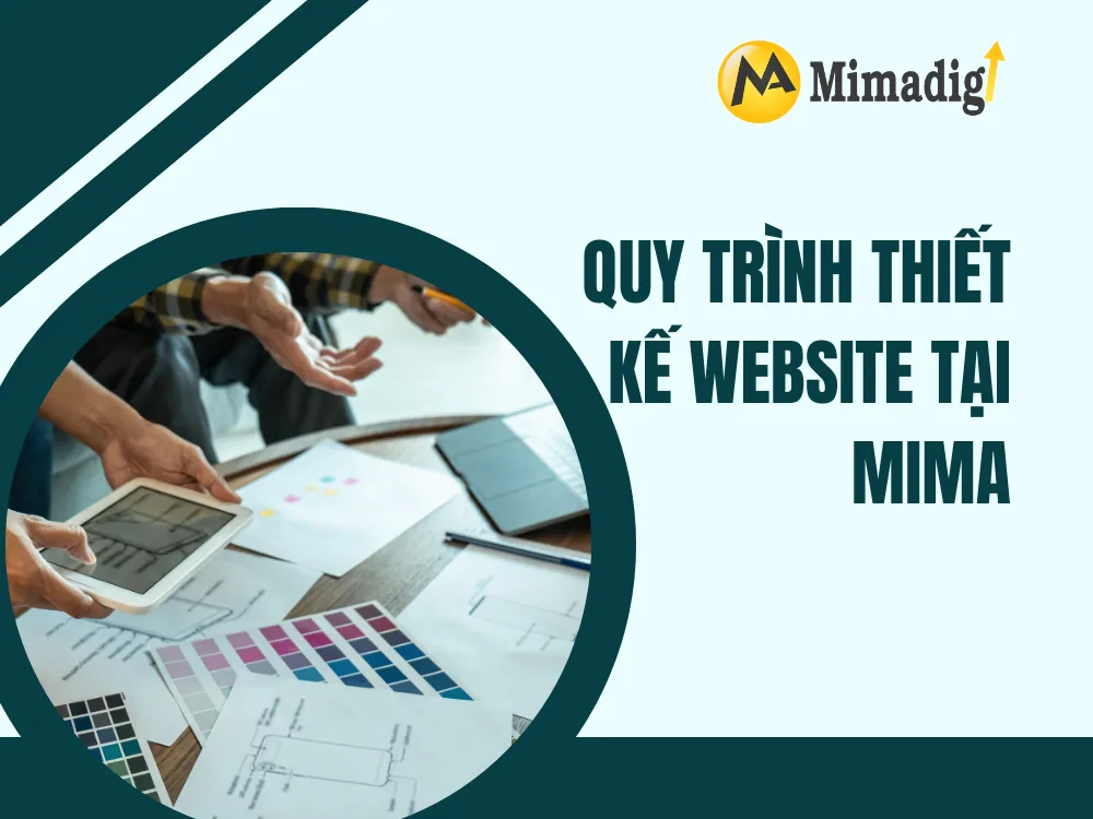 Quy trình thiết kế website tại MIMA 