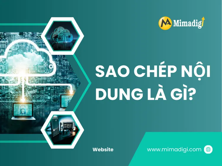 Sao chép nội dung là gì? tại mima