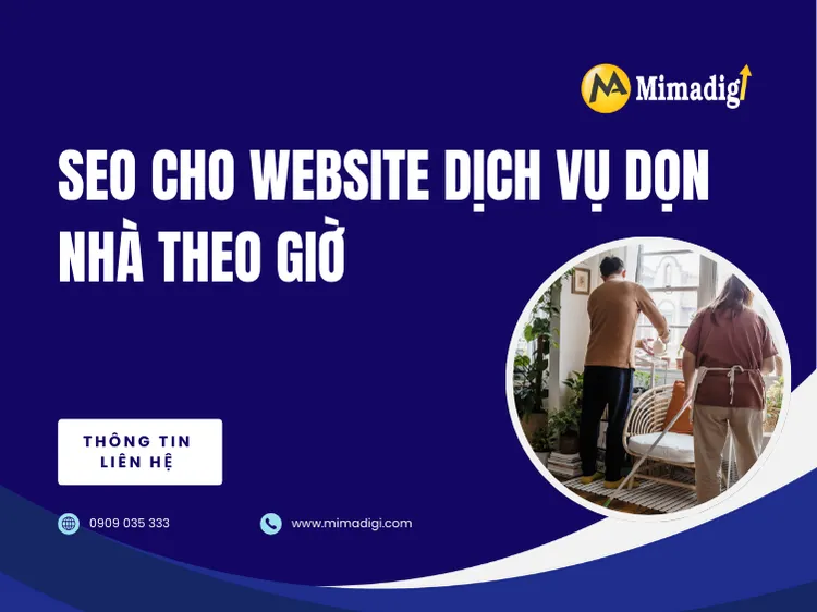 SEO cho website dịch vụ dọn nhà theo giờ tại mima