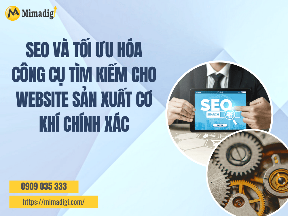 SEO and Search Engine Optimization for Precision Mechanical Manufacturing Website at MIMA