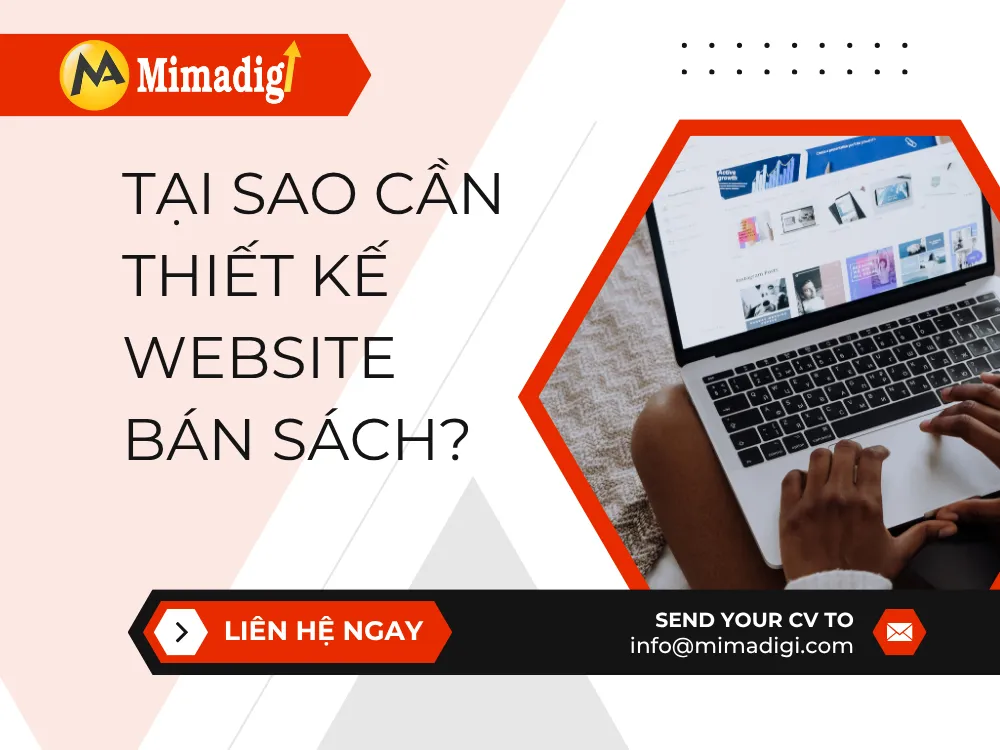 Tại sao cần thiết kế website bán sách? tại mima