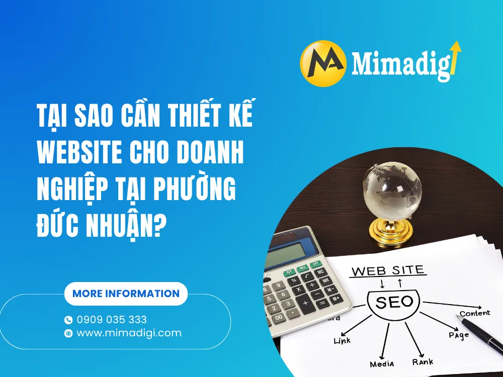 Tại Sao Cần Thiết Kế Website Cho Doanh Nghiệp Tại Phường Đức Nhuận? tại mima