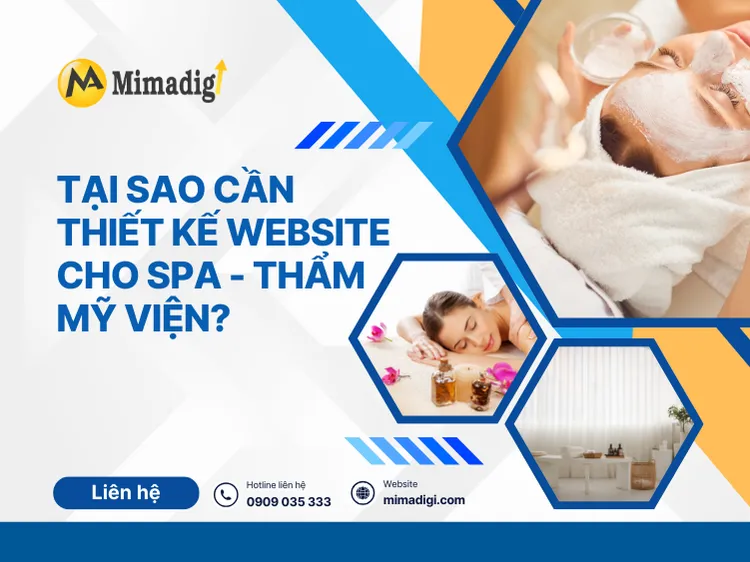 Why is it necessary to design a website for a spa - beauty salon? at mima