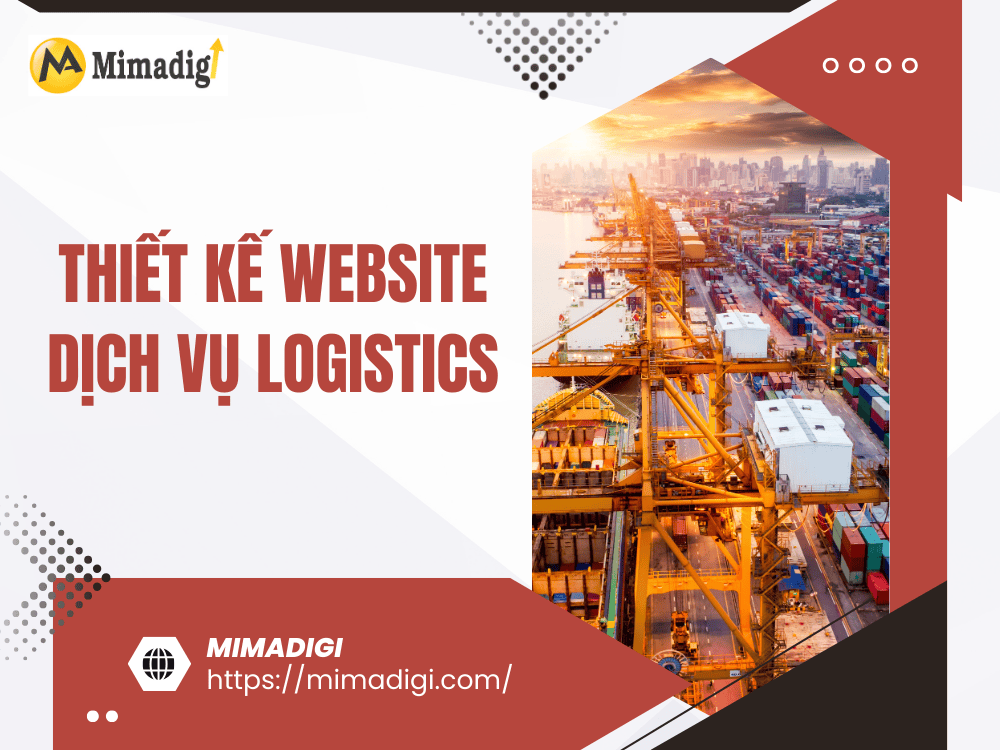 Why is it necessary to design a logistics service website? at MIMA