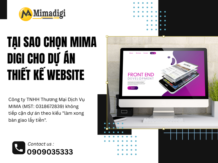 Tại Sao Chọn MIMA Digi Cho Dự Án Thiết Kế Website Tại Quảng Ninh?