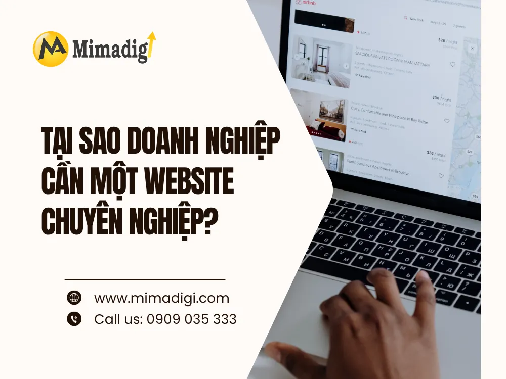 Tại Sao Doanh Nghiệp Cần Một Website Chuyên Nghiệp? tại mima