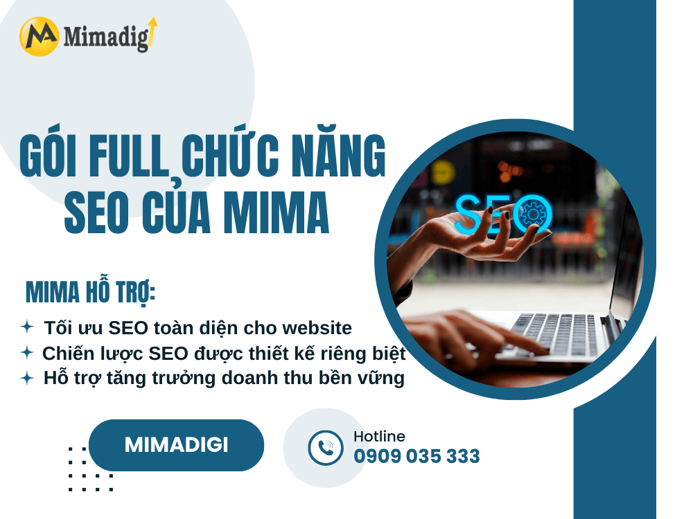 Why is MIMA's Full Function SEO package the optimal choice for businesses?