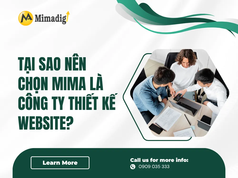 Tại Sao Nên Chọn MIMA Là Công Ty Thiết Kế Website? tại mima