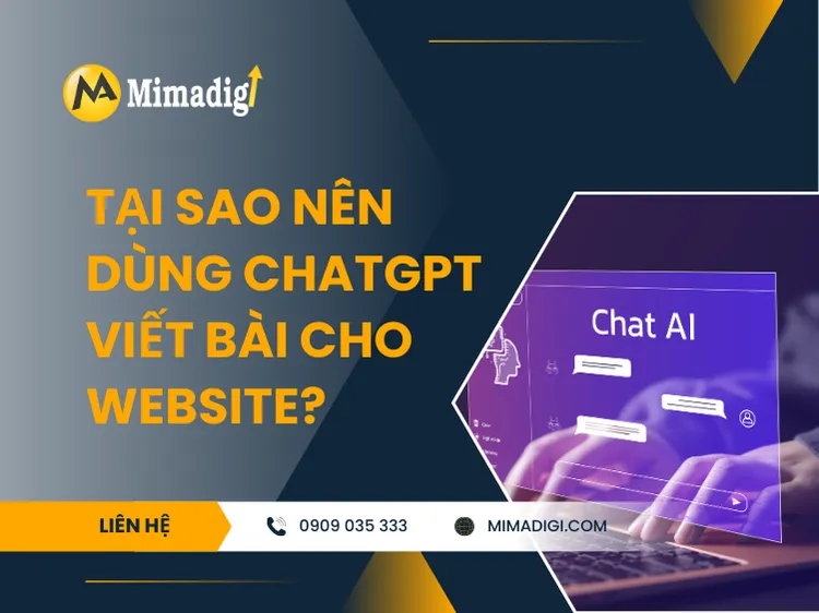 Why Use ChatGPT for Website Content Writing? at mima