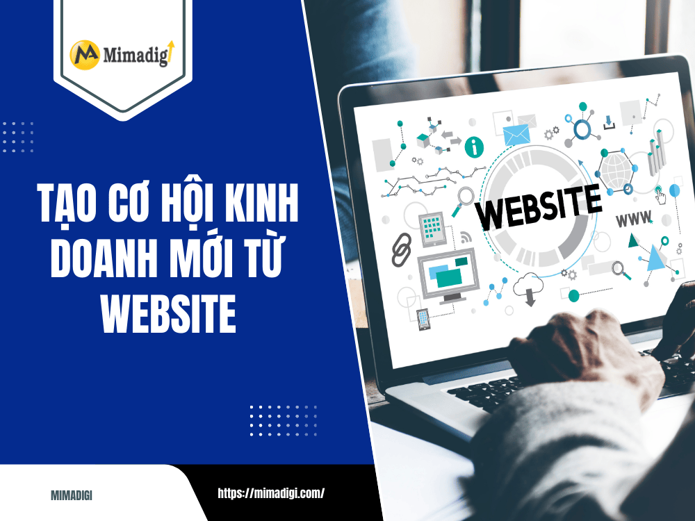 Tạo cơ hội kinh doanh mới từ website tại MIMA