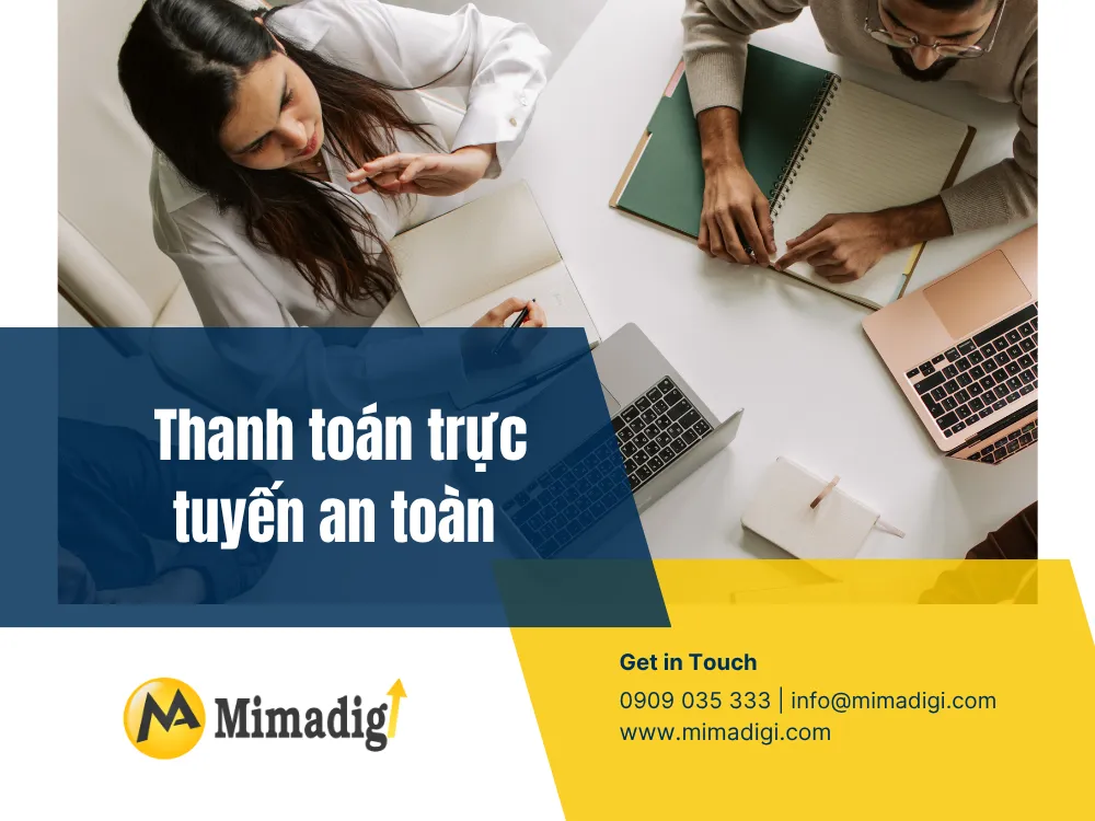 Thanh toán trục tuyến an toàn tại mima