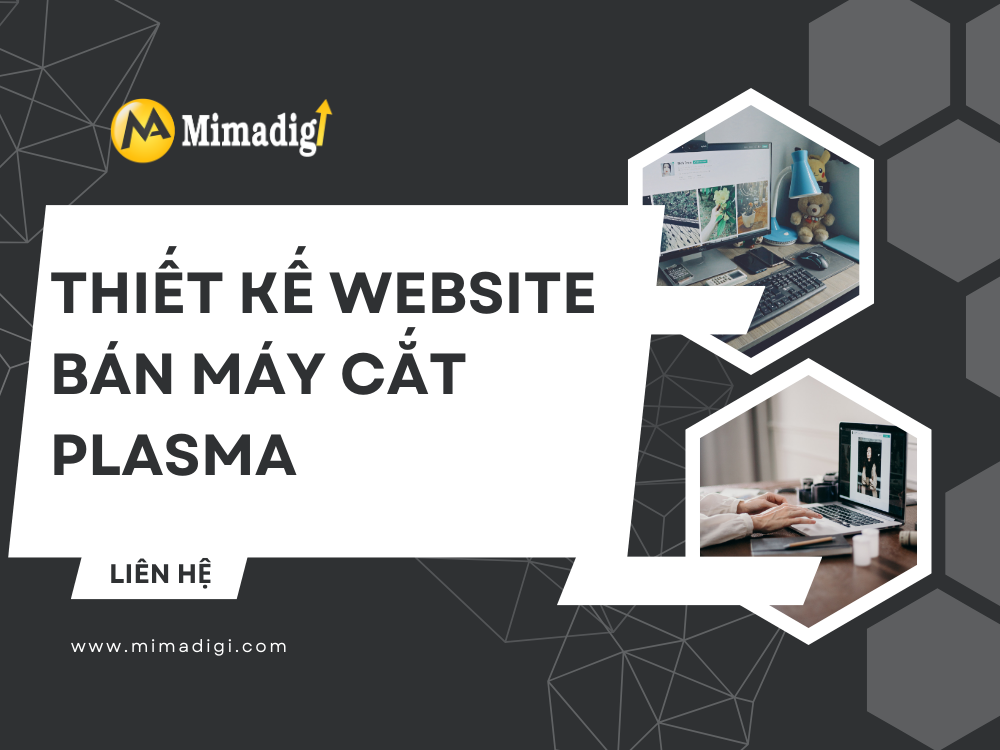 Thiết kế website bán máy cắt plasma tại mima