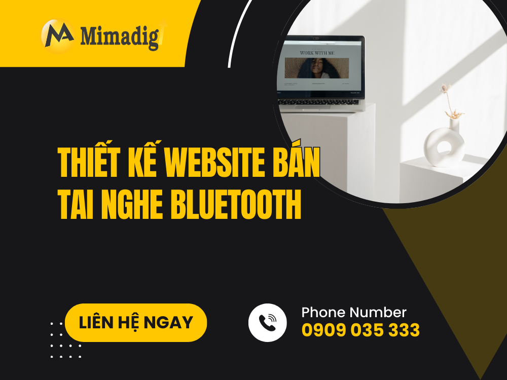 Thiết kế website bán tai nghe Bluetooth tại mima